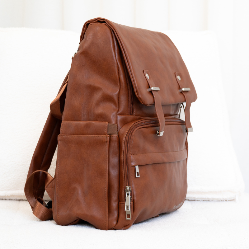 LuxeLittleOne™ Vegan Leather Luxe Baby Bag