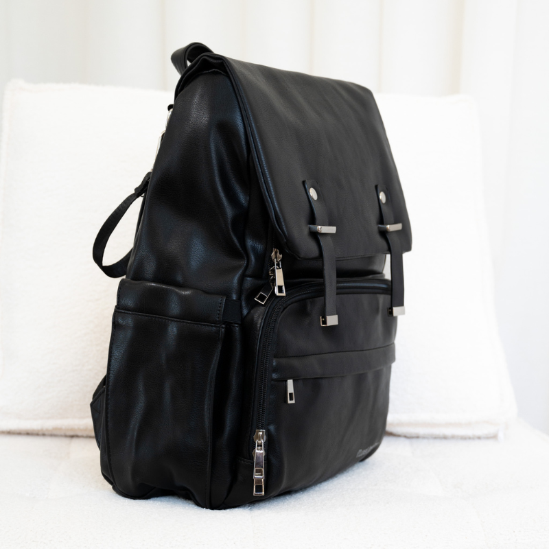 LuxeLittleOne™ Vegan Leather Luxe Baby Bag