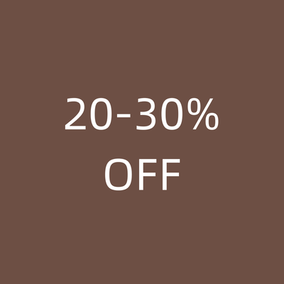 20-30% off