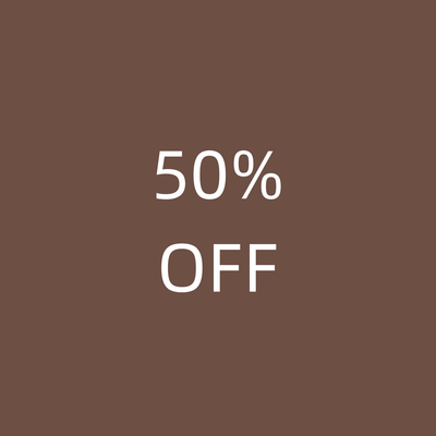 50% off