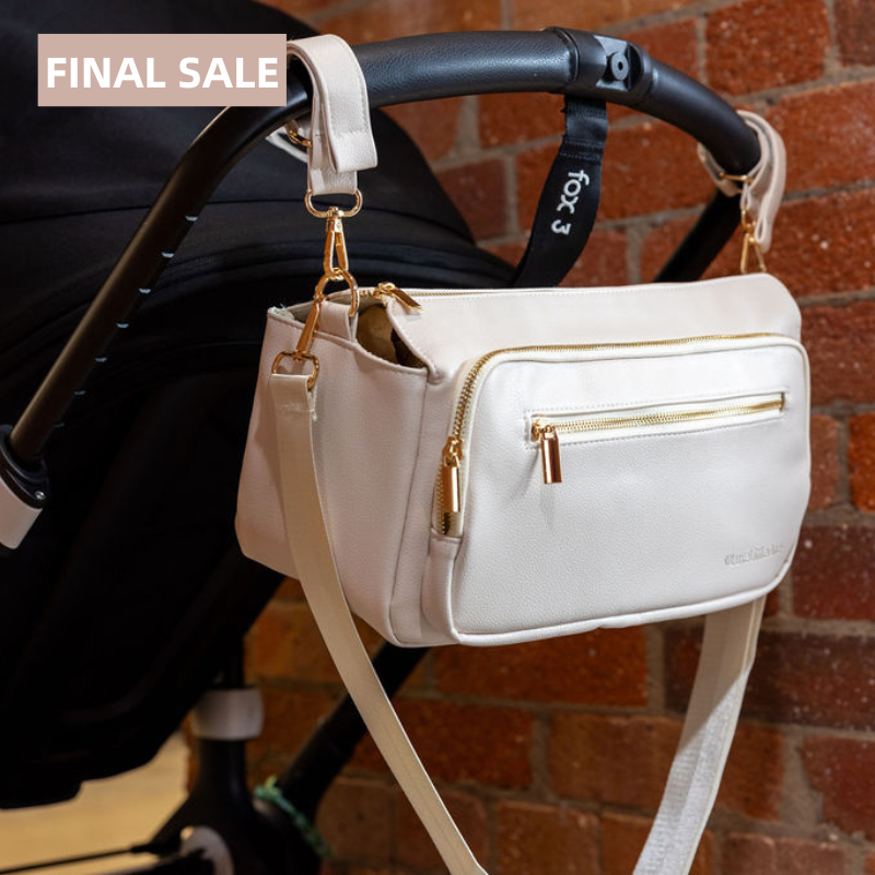 Vegan Leather Pram Caddy
